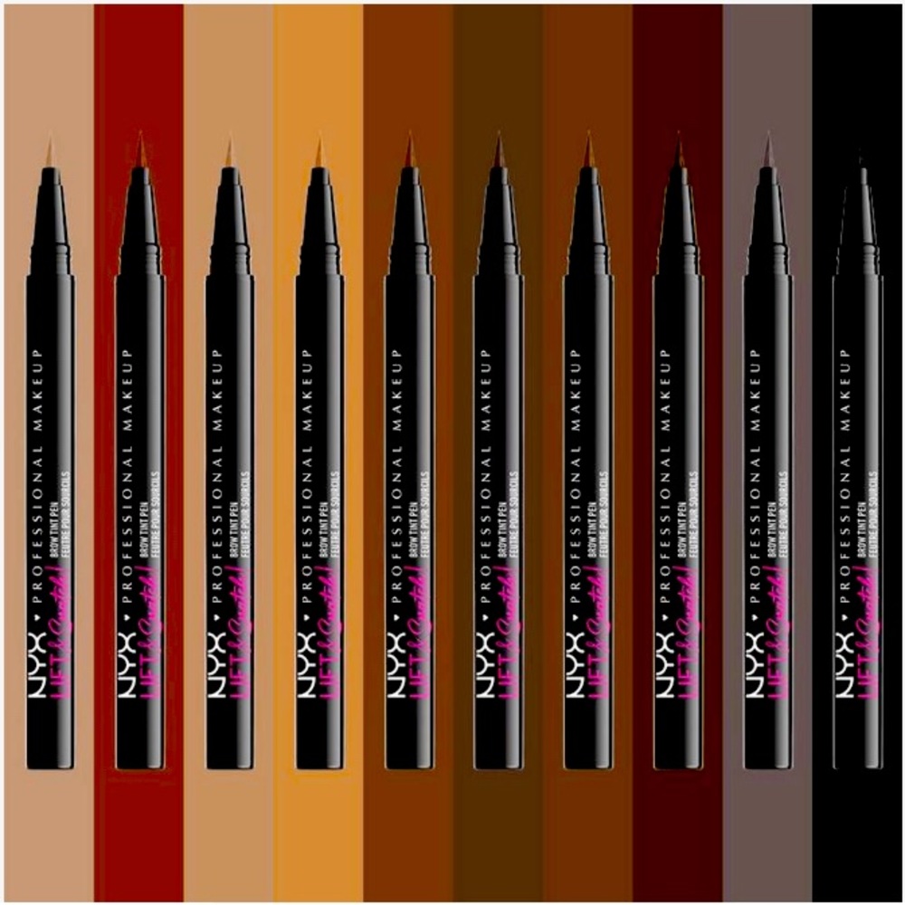 NYX Lift & Snatch Brow Tint Pen Waterproof Eyebrow Pen in Espresso - Picture 1 of 10
